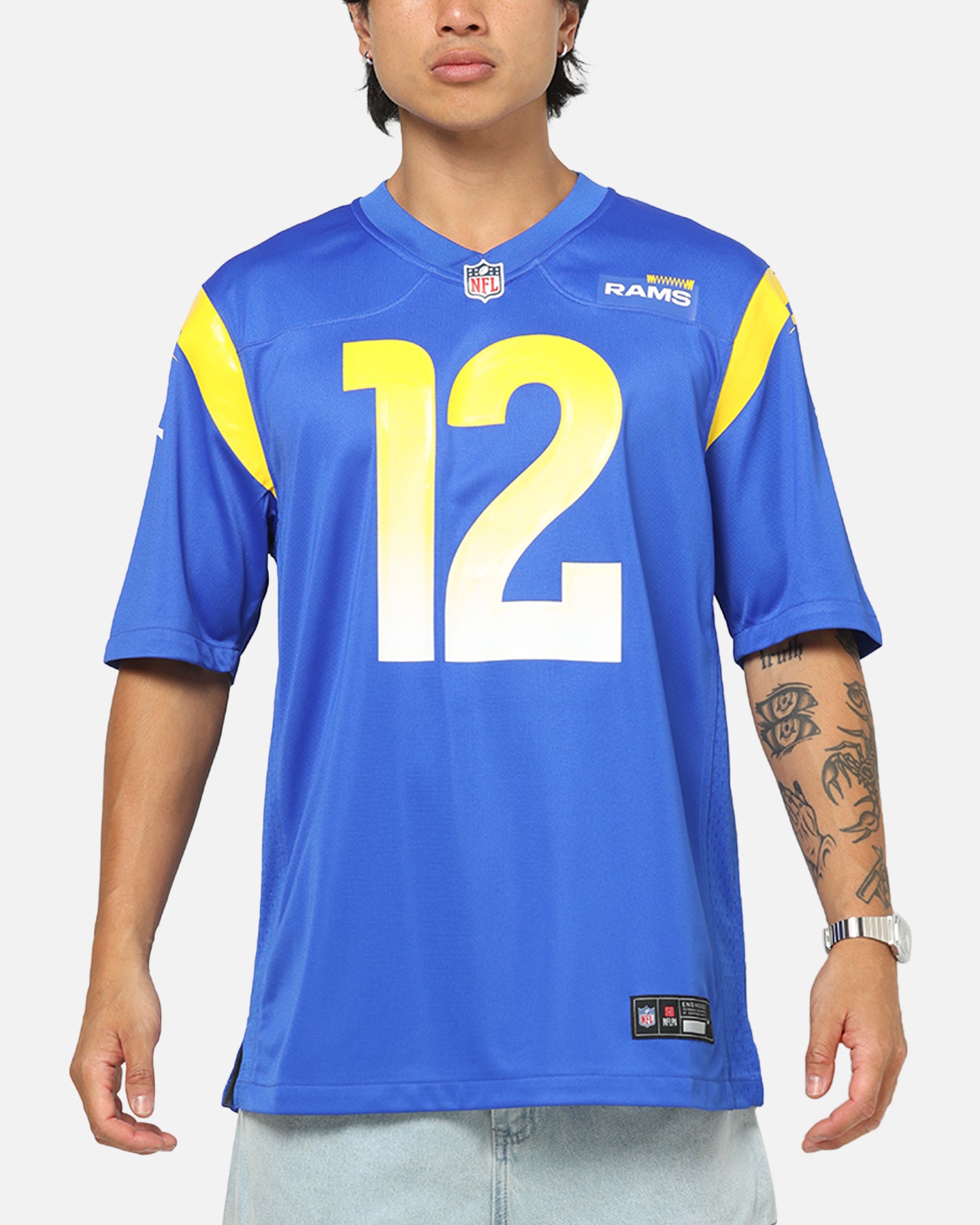 Nike Los Angeles Rams Puka Nacua #12 Home Game NFL Jersey Blue