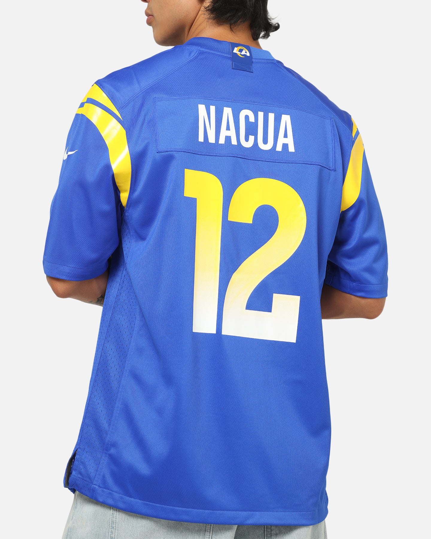 Nike Los Angeles Rams Puka Nacua #12 Home Game NFL Jersey Blue