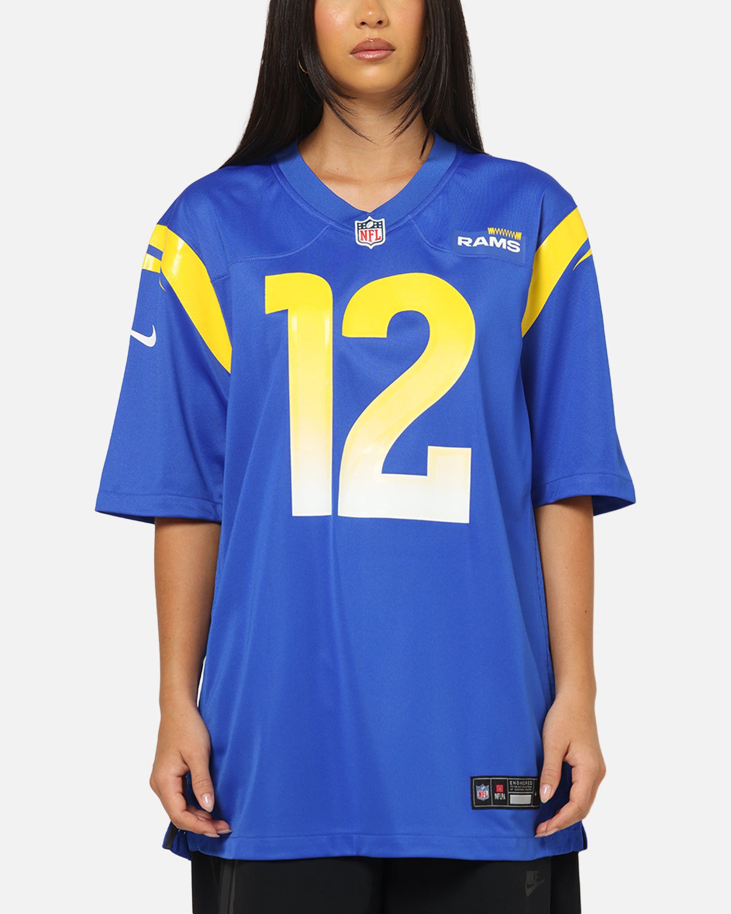 Nike Los Angeles Rams Puka Nacua #12 Home Game NFL Jersey Blue
