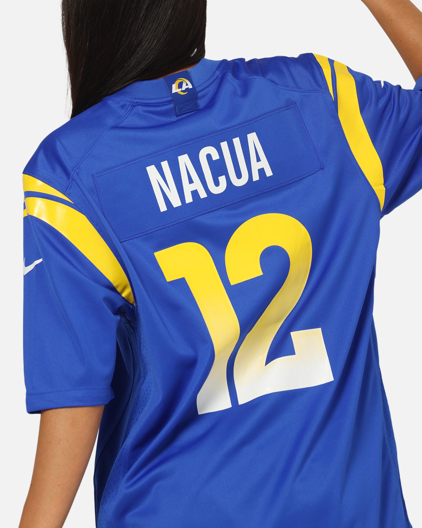 Nike Los Angeles Rams Puka Nacua #12 Home Game NFL Jersey Blue