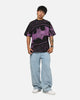 73Studio X DC Batman Logo All Over Print T-Shirt Black Wash