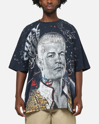 73Studio X WWE Cody Rhodes All Over Print T-Shirt Navy