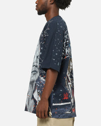 73Studio X WWE Cody Rhodes All Over Print T-Shirt Navy