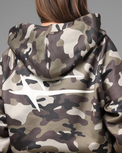 Loiter Jet Stream Zip Hoodie Camo