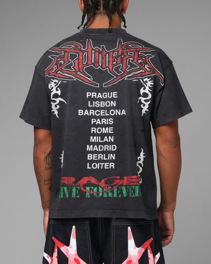 Loiter Freedom Vintage T-Shirt Black