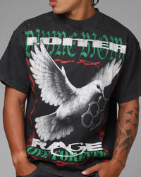 Loiter Freedom Vintage T-Shirt Black