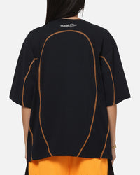 Mitchell & Ness X Mclaren Panel T-Shirt Black/Papaya