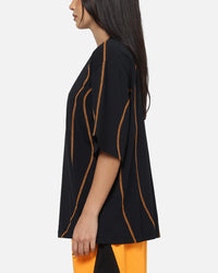 Mitchell & Ness X Mclaren Panel T-Shirt Black/Papaya