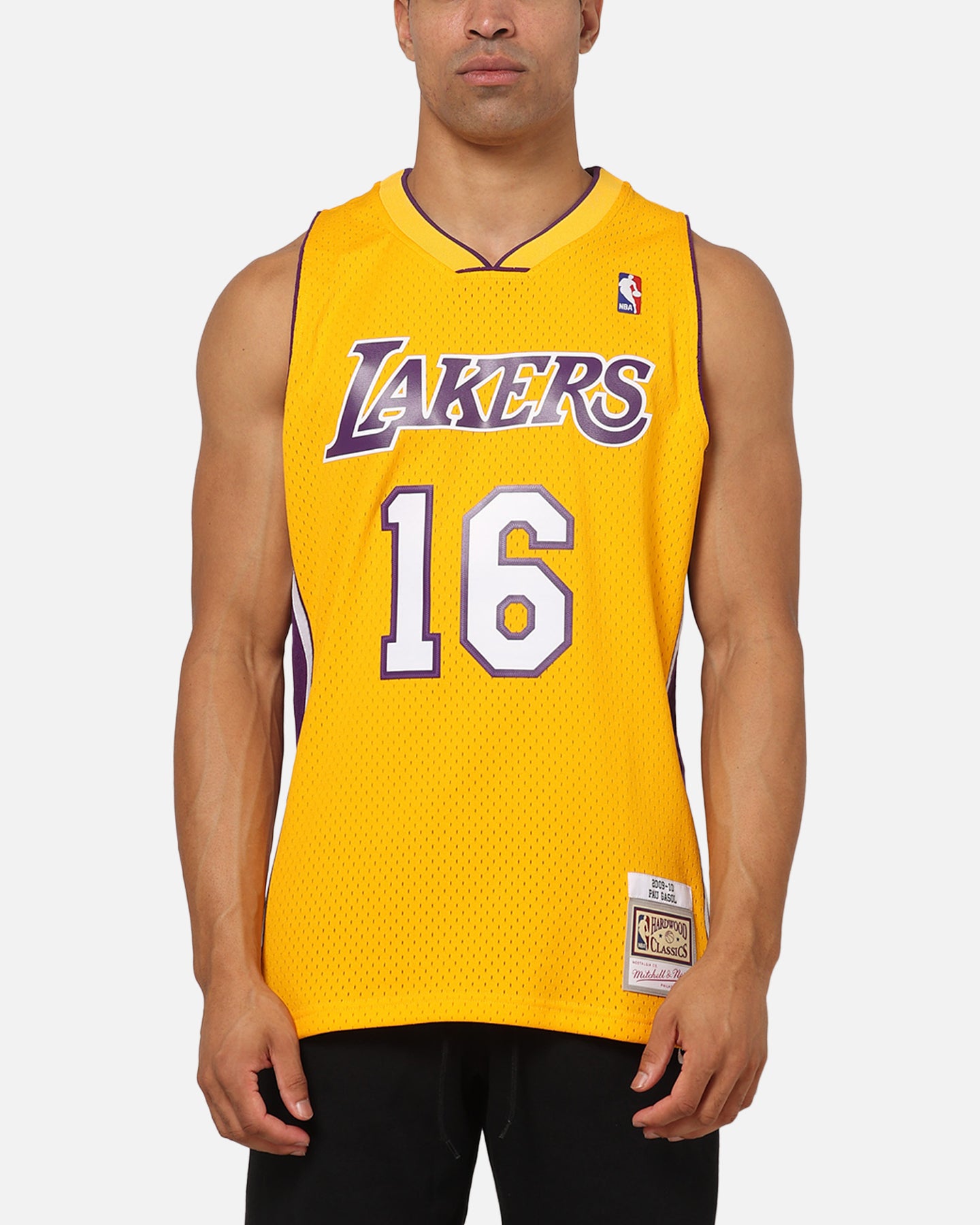 Mitchell & Ness Los Angeles Lakers Pau Gasol 09-10 Swingman Jersey