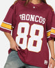 Bleacher Athletic Brisbane Broncos NRL Gridiron Mesh Jersey Official Team Color