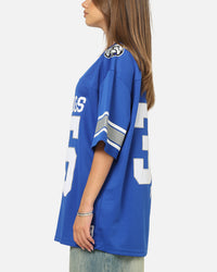 Bleacher Athletic Canterbury-Bankstown Bulldogs NRL Gridiron Mesh Jersey Official Team Color