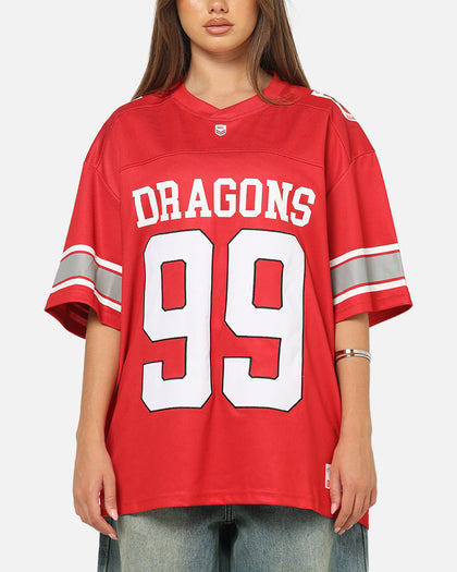 Bleacher Athletic St. George Illawarra Dragons NRL Gridiron Mesh Jersey Official Team Color