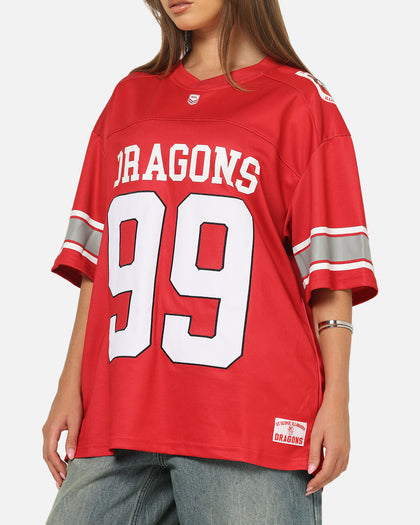 Bleacher Athletic St. George Illawarra Dragons NRL Gridiron Mesh Jersey Official Team Color