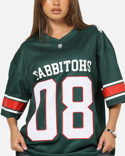 Bleacher Athletic South Sydney Rabbitohs NRL Gridiron Mesh Jersey Official Team Color