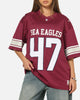 Bleacher Athletic Manly Warringah Sea Eagles NRL Gridiron Mesh Jersey Official Team Color