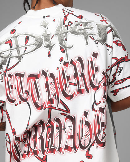 Loiter Marvel Spider-Man Carnage Boxy T-Shirt Off White