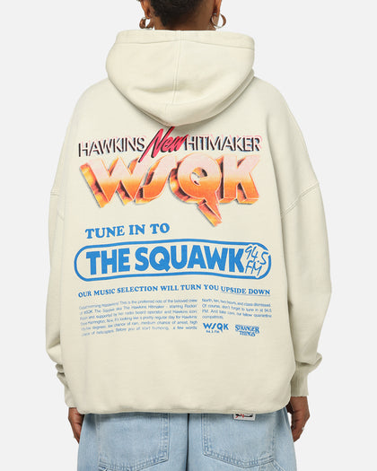 73Studio X Stranger Things WSQK Premium Hoodie Grey