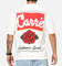 Carre Rose Box T-Shirt Off White