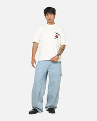 Carre Rose Box T-Shirt Off White