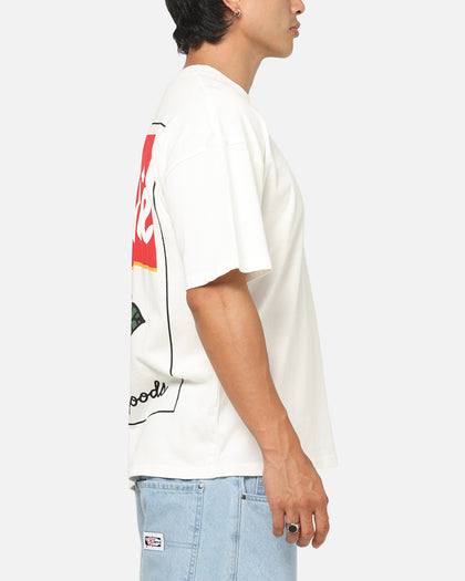 Carre Rose Box T-Shirt Off White