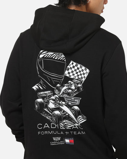 Tommy Hilfiger X Cadillac Formula 1 Team Car Graphic Hoodie Black