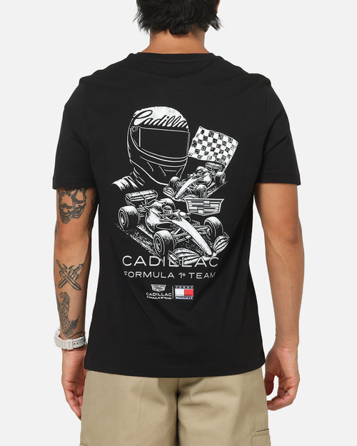Tommy Hilfiger X Cadillac Formula 1 Team Car Graphic T-Shirt Black