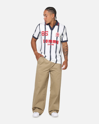 Tommy Jeans Sports Polo T-Shirt Ecru