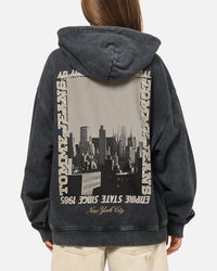 Tommy Jeans Washed Photo City Hoodie Black