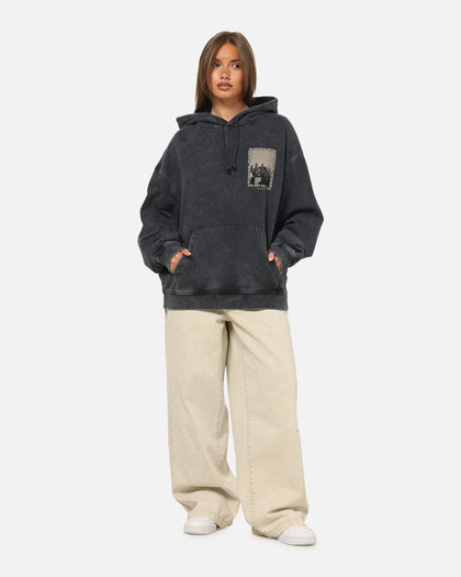 Tommy Jeans Washed Photo City Hoodie Black