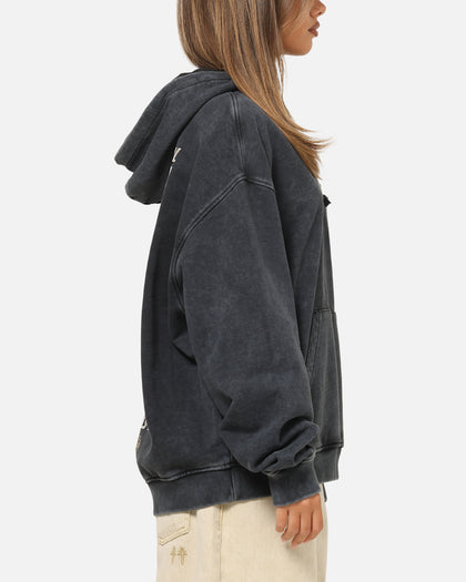 Tommy Jeans Washed Photo City Hoodie Black