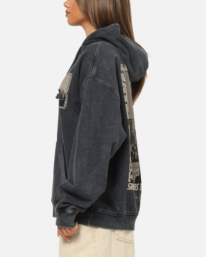 Tommy Jeans Washed Photo City Hoodie Black