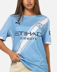 Puma Manchester City FC Home Replica Jersey Light Blue