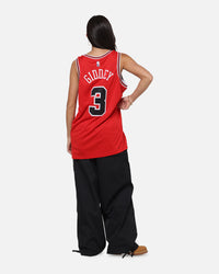Nike Josh Giddey Chicago Bulls #3 Icon Edition Nike Dri-FIT NBA Swingman Jersey University Red