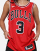 Nike Josh Giddey Chicago Bulls #3 Icon Edition Nike Dri-FIT NBA Swingman Jersey University Red