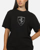 Puma X Scuderia Ferrari Tonal Shield T-Shirt Black
