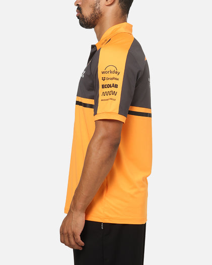 Puma X Mclaren F1 Team Replica Polo Shirt Papaya