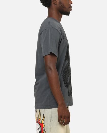 Ed Hardy Euro Fitted T-Shirt Charcoal