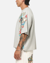 Ed Hardy Fireborn T-Shirt Grey Marle