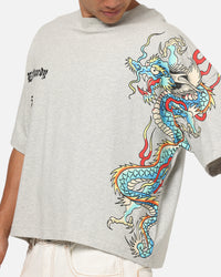 Ed Hardy Fireborn T-Shirt Grey Marle