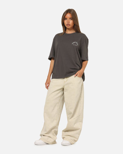 Tommy Jeans Arch Western Backprint T-Shirt Washed Black