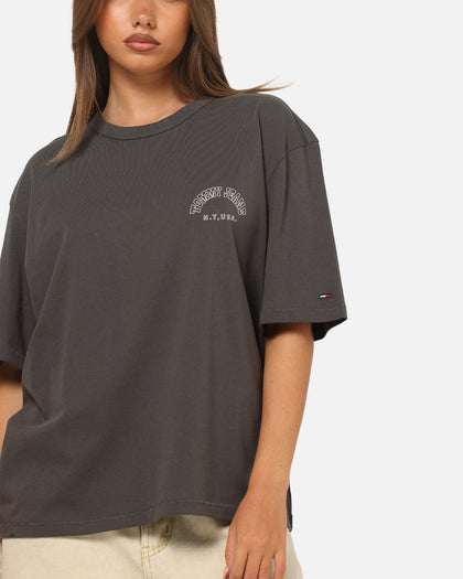 Tommy Jeans Arch Western Backprint T-Shirt Washed Black