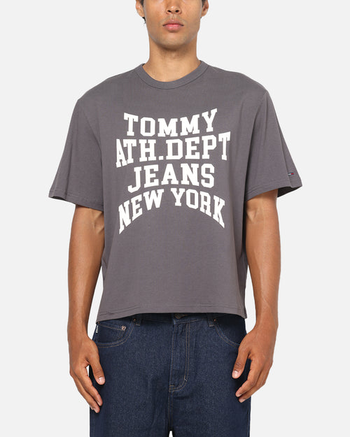 Tommy Jeans Archive Athletic Dept T-Shirt Washed Black