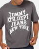 Tommy Jeans Archive Athletic Dept T-Shirt Washed Black