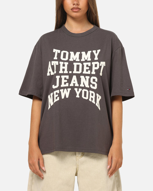 Tommy Jeans Archive Athletic Dept T-Shirt Washed Black