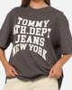 Tommy Jeans Archive Athletic Dept T-Shirt Washed Black