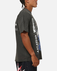 Culture Kings X Atlassian Williams F1 Team Carlos Sainz Jr. Heavy T-Shirt Black Acidwash