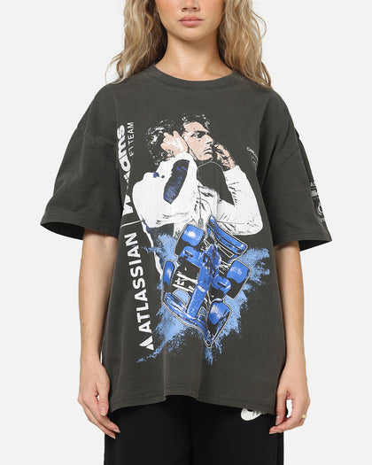 Culture Kings X Atlassian Williams F1 Team Carlos Sainz Jr. Heavy T-Shirt Black Acidwash