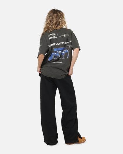 Culture Kings X Atlassian Williams F1 Team Carlos Sainz Jr. Heavy T-Shirt Black Acidwash