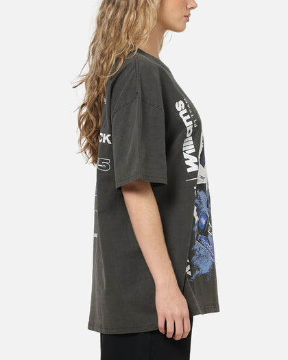 Culture Kings X Atlassian Williams F1 Team Carlos Sainz Jr. Heavy T-Shirt Black Acidwash