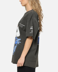 Culture Kings X Atlassian Williams F1 Team Carlos Sainz Jr. Heavy T-Shirt Black Acidwash